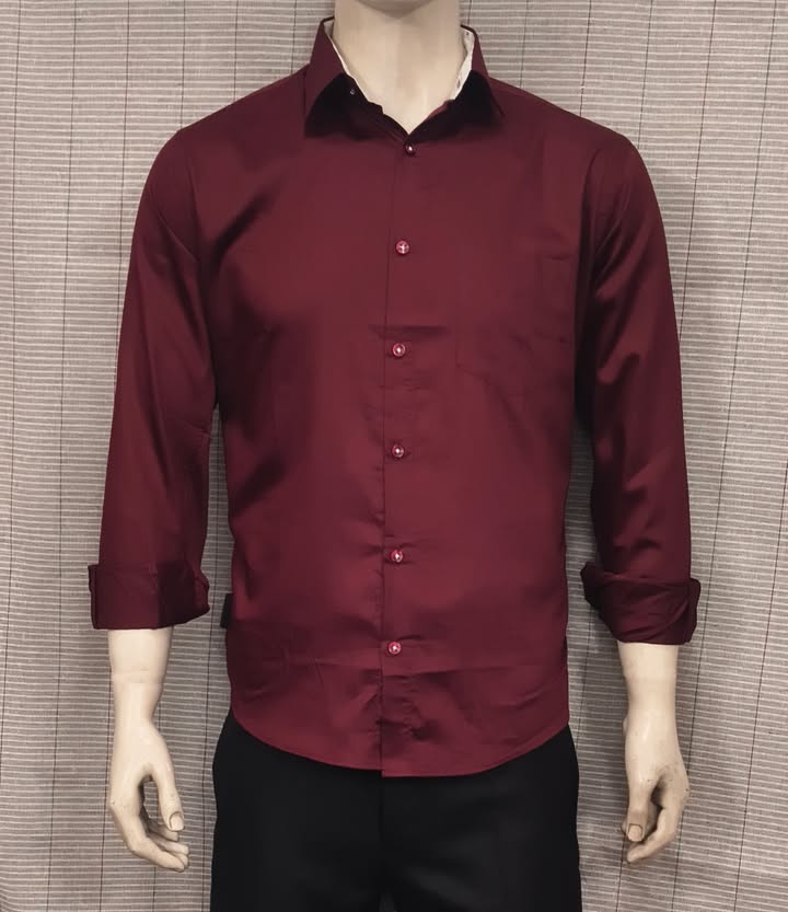 Exclusive Solid Formal Full Shirt