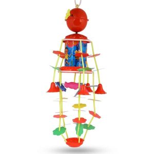 Marry Go Round Musical and Visual Toy with jhunjhuni For Your New Born Baby -1pcs